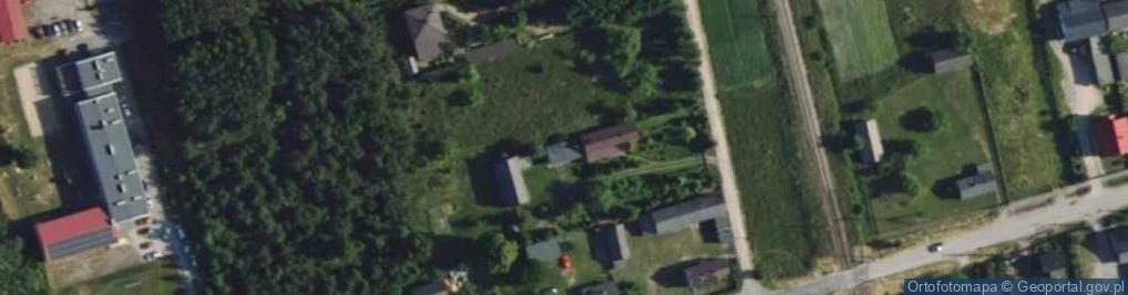 Zdjęcie satelitarne Brzustów ul.