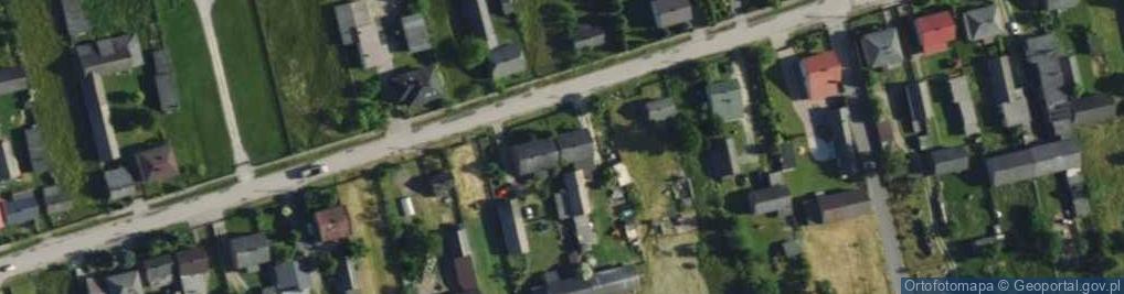 Zdjęcie satelitarne Brzustów ul.
