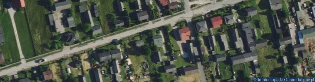 Zdjęcie satelitarne Brzustów ul.