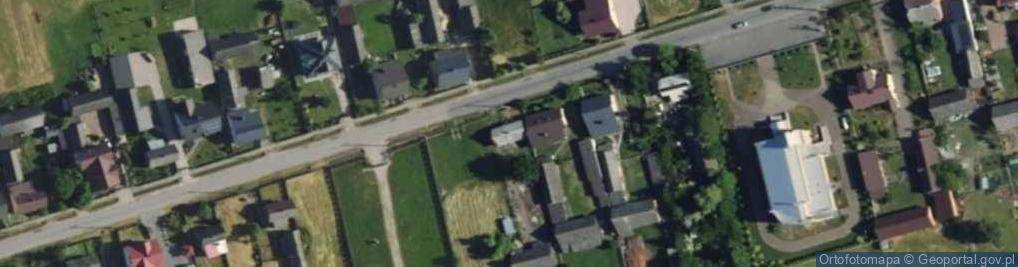 Zdjęcie satelitarne Brzustów ul.
