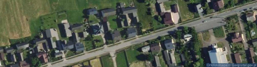 Zdjęcie satelitarne Brzustów ul.