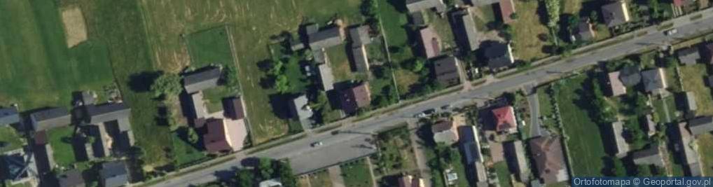 Zdjęcie satelitarne Brzustów ul.