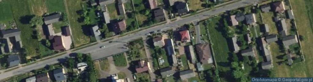 Zdjęcie satelitarne Brzustów ul.