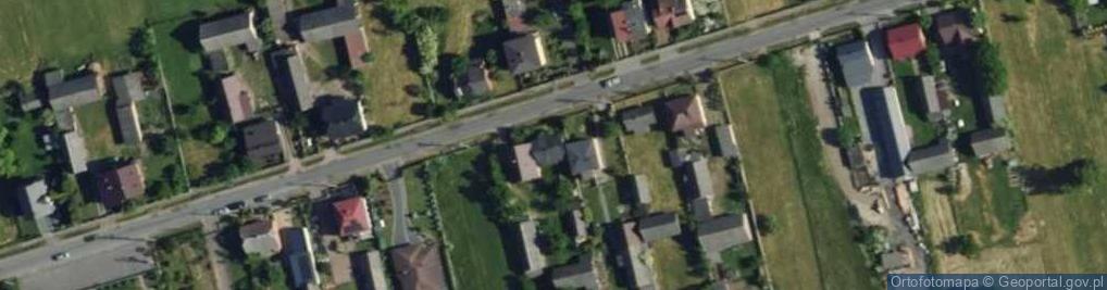 Zdjęcie satelitarne Brzustów ul.