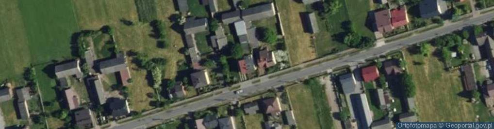 Zdjęcie satelitarne Brzustów ul.