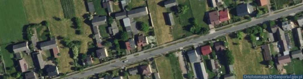 Zdjęcie satelitarne Brzustów ul.