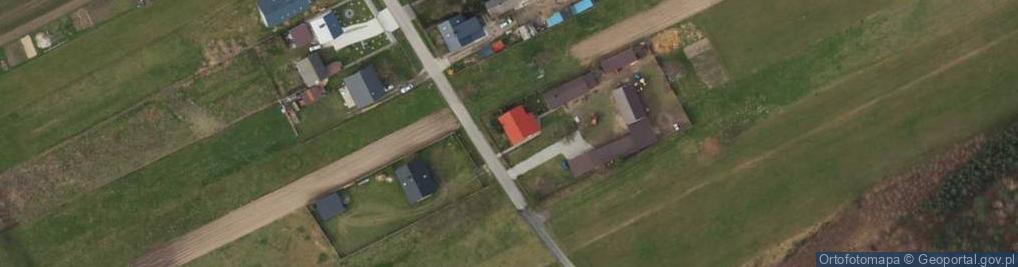 Zdjęcie satelitarne Brzustówek ul.