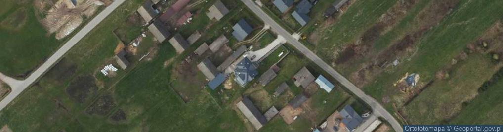 Zdjęcie satelitarne Brzustówek-Kolonia ul.