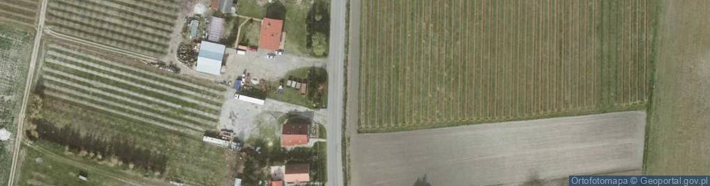 Zdjęcie satelitarne Brzyków ul.