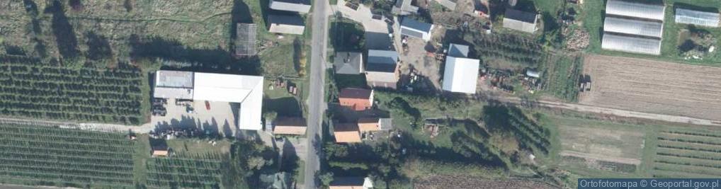 Zdjęcie satelitarne Brzyków ul.