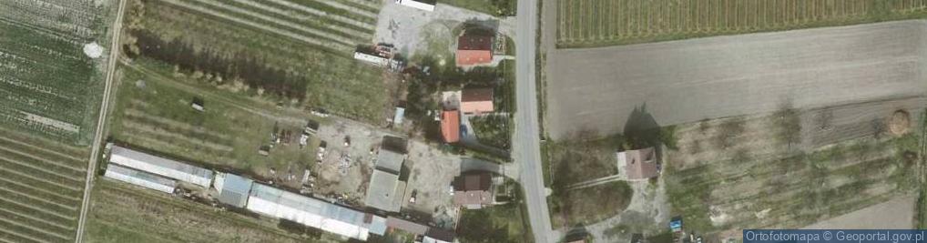Zdjęcie satelitarne Brzyków ul.