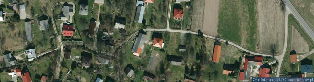 Zdjęcie satelitarne Brzyska ul.