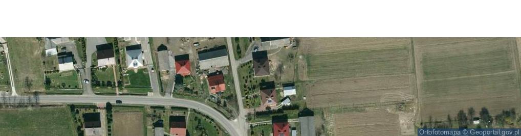 Zdjęcie satelitarne Brzyska ul.