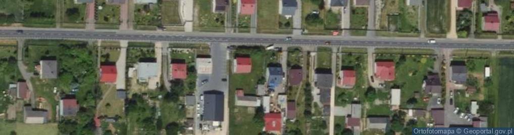 Zdjęcie satelitarne Brzyszów ul.