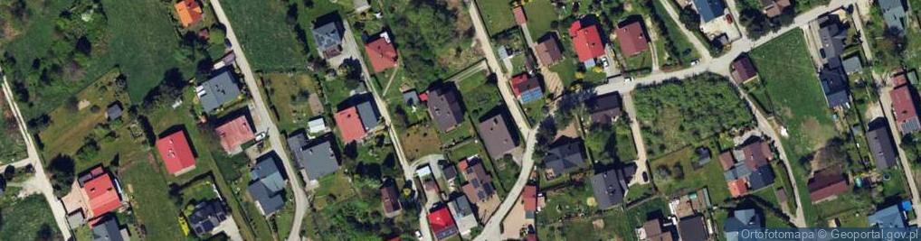 Zdjęcie satelitarne Brzeziny ul.