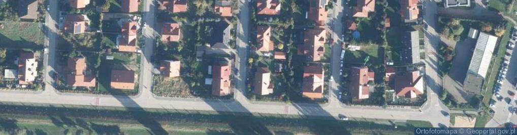 Zdjęcie satelitarne Brzozowa ul.