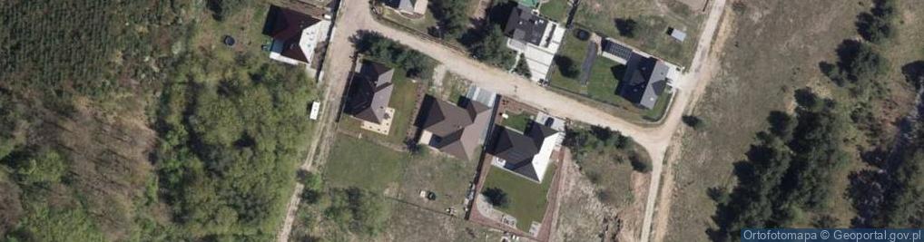 Zdjęcie satelitarne Brylla Stefana, ks. prał. ul.