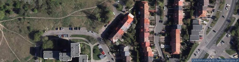 Zdjęcie satelitarne Brzóski Stanisława, ks. ul.