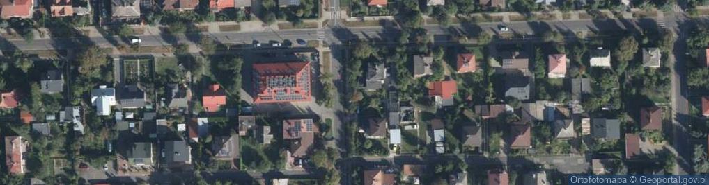 Zdjęcie satelitarne Brzóski Stanisława, ks. ul.