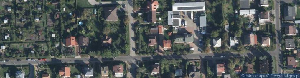 Zdjęcie satelitarne Brzóski Stanisława, ks. ul.