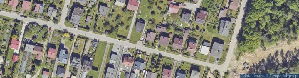 Zdjęcie satelitarne Broniewskiego ul.