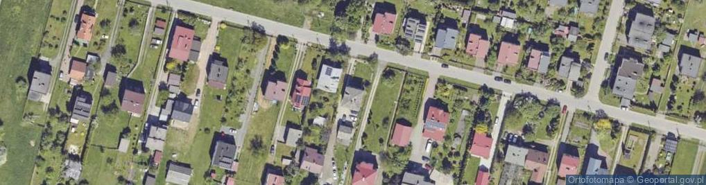 Zdjęcie satelitarne Broniewskiego ul.