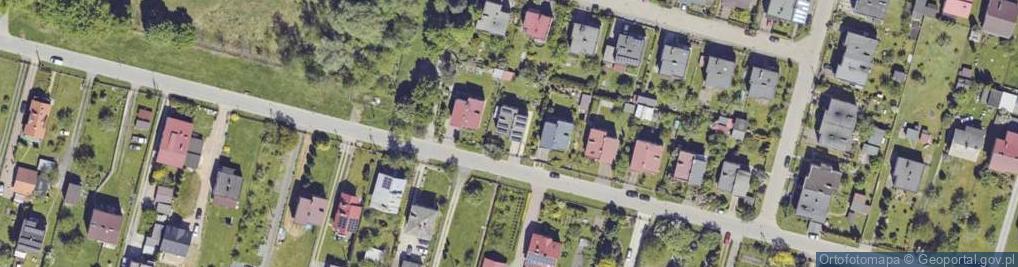 Zdjęcie satelitarne Broniewskiego ul.