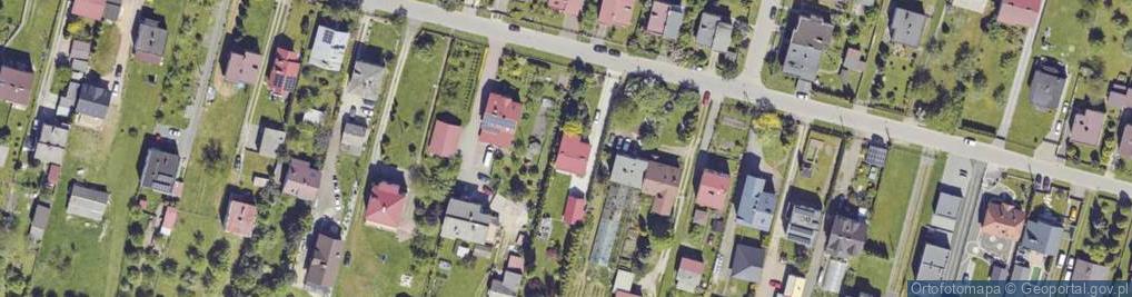 Zdjęcie satelitarne Broniewskiego ul.