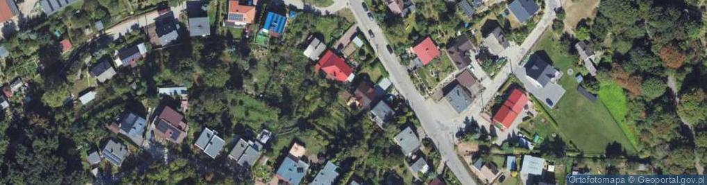 Zdjęcie satelitarne Brzoskwiniowa ul.