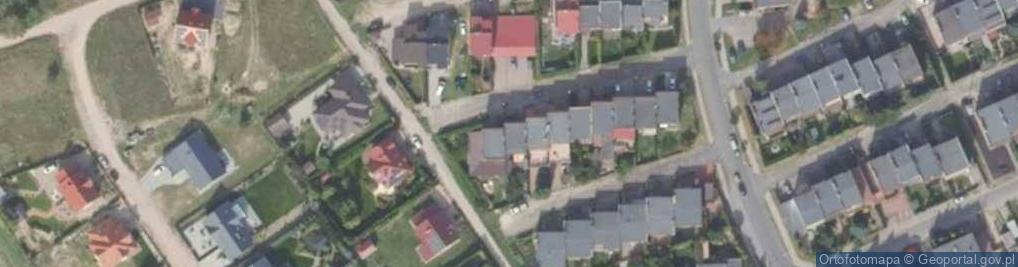 Zdjęcie satelitarne Brzozowa ul.