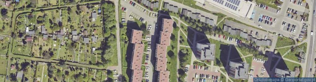 Zdjęcie satelitarne Brzozowa ul.