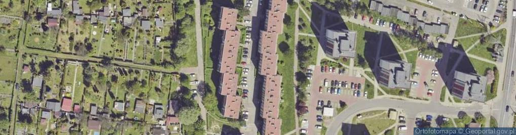 Zdjęcie satelitarne Brzozowa ul.