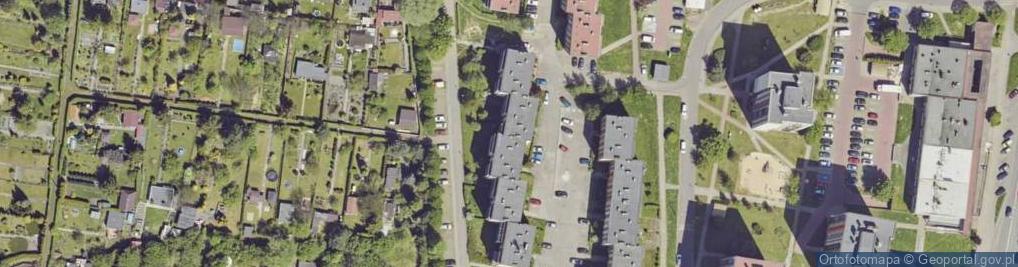 Zdjęcie satelitarne Brzozowa ul.