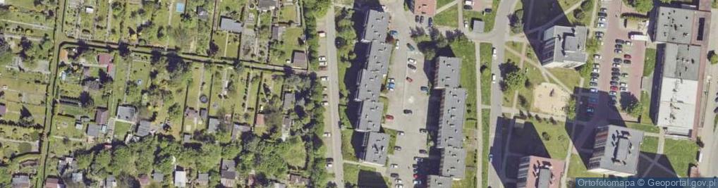 Zdjęcie satelitarne Brzozowa ul.