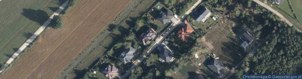 Zdjęcie satelitarne Brzozowa ul.