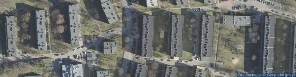 Zdjęcie satelitarne Broniewskiego ul.