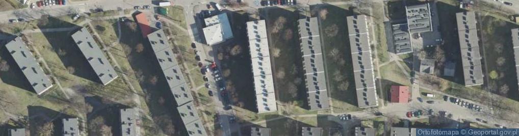 Zdjęcie satelitarne Broniewskiego ul.