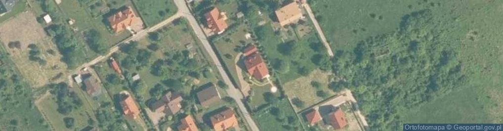 Zdjęcie satelitarne Brzoskwiniowa ul.