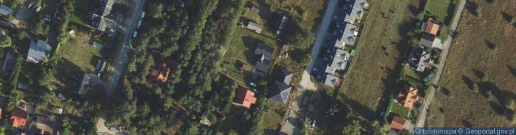 Zdjęcie satelitarne Brylantowa ul.