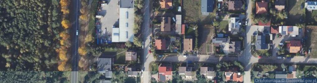 Zdjęcie satelitarne Brzozowa ul.