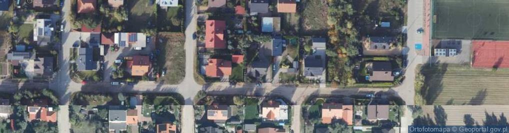 Zdjęcie satelitarne Brzozowa ul.
