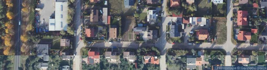 Zdjęcie satelitarne Brzozowa ul.