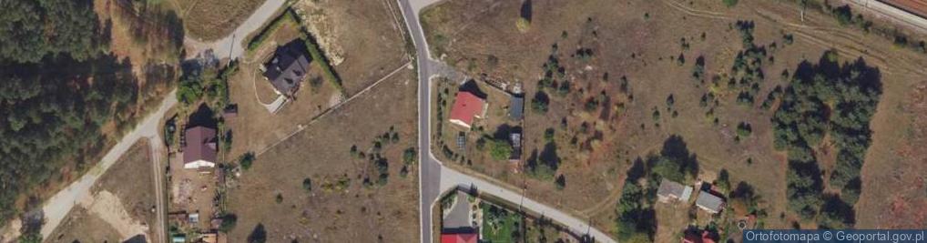 Zdjęcie satelitarne Brzozowa ul.