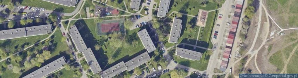 Zdjęcie satelitarne Brożka Ludwika ul.