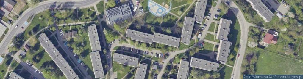 Zdjęcie satelitarne Brożka Ludwika ul.