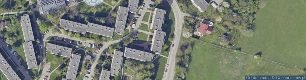 Zdjęcie satelitarne Brożka Ludwika ul.