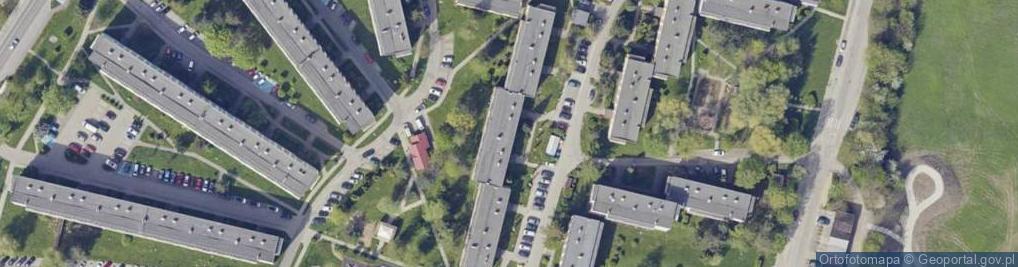 Zdjęcie satelitarne Brożka Ludwika ul.