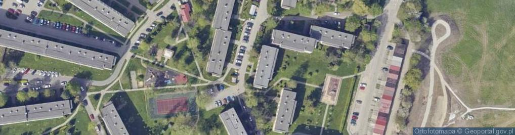 Zdjęcie satelitarne Brożka Ludwika ul.