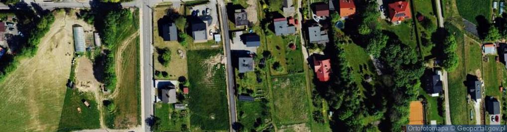 Zdjęcie satelitarne Brzoskwiniowa ul.