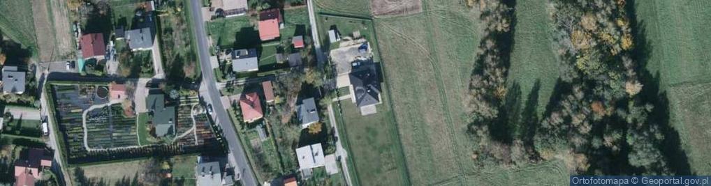 Zdjęcie satelitarne Brzoskwiniowa ul.